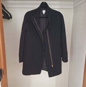 J. Crew Black Lined City Jacket
